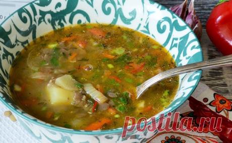 Чечевичный суп с жареными овощами — MOJAKUHNJA.ru