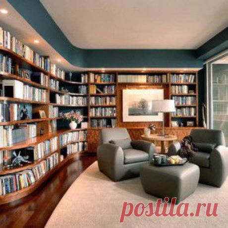 дизайн домашних библиотек - Google Search