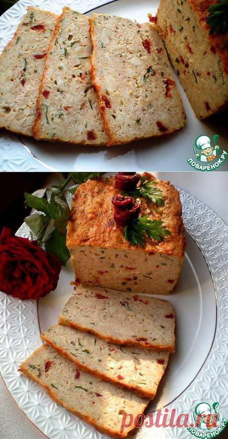 Мясная запеканка с сыром сулугуни и вялеными помидорами - кулинарный рецепт