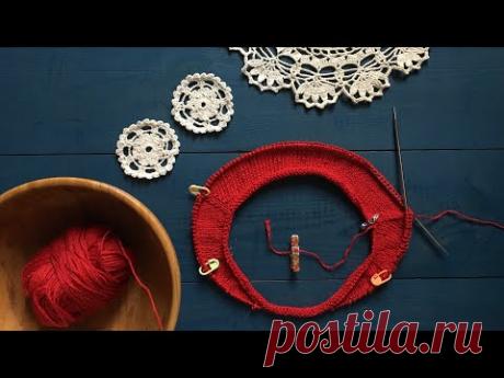 Вяжу Хейворд Расчёт петель и о Реглане Спицами Сверху