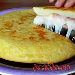 Итальянский картофельный пирог с ветчиной и сыром — готовить совсем несложно, а результат Вас точно порадует