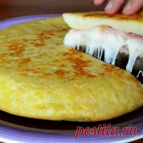 Итальянский картофельный пирог с ветчиной и сыром — готовить совсем несложно, а результат Вас точно порадует