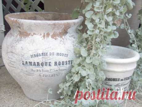 Старинные французские горшки своими руками