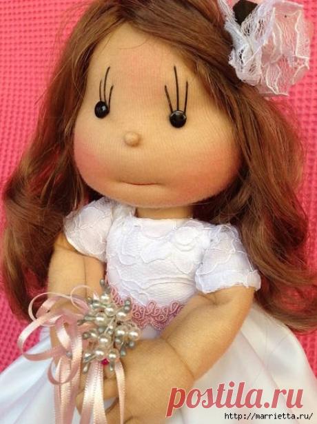 Замечательные куколки из капрона. Идеи и выкройки