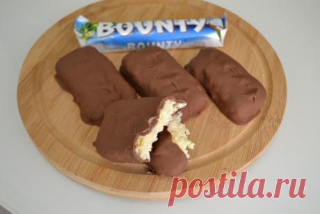 Конфеты "Баунти" - рецепт автора Вкусная Тарелочка