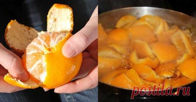 Как мандариновая кожура избавит от бронхита, мучительного кашля и заложенности носа  - Мой город
