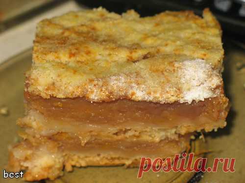 Яблочные пирожные с манкой - кулинарный рецепт