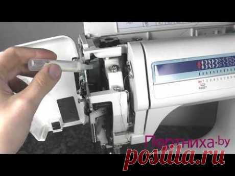 Чистка-смазка игловода - инструкция