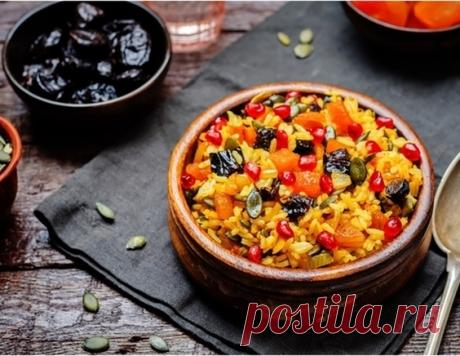 Постный плов с сухофруктами - рецепт приготовления с фото от Maggi.ru