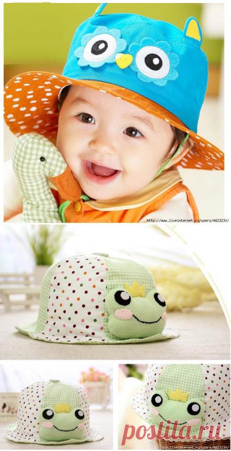 Панамки и шляпки от солнца_выкройки.