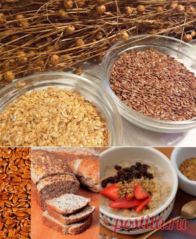 Полезные свойства семян льна, рецепты | Правила здоровья и долголетия