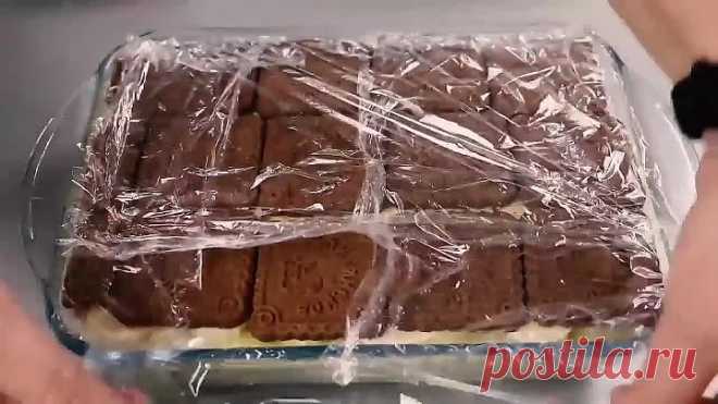 Мягкий вкусный торт без выпечки