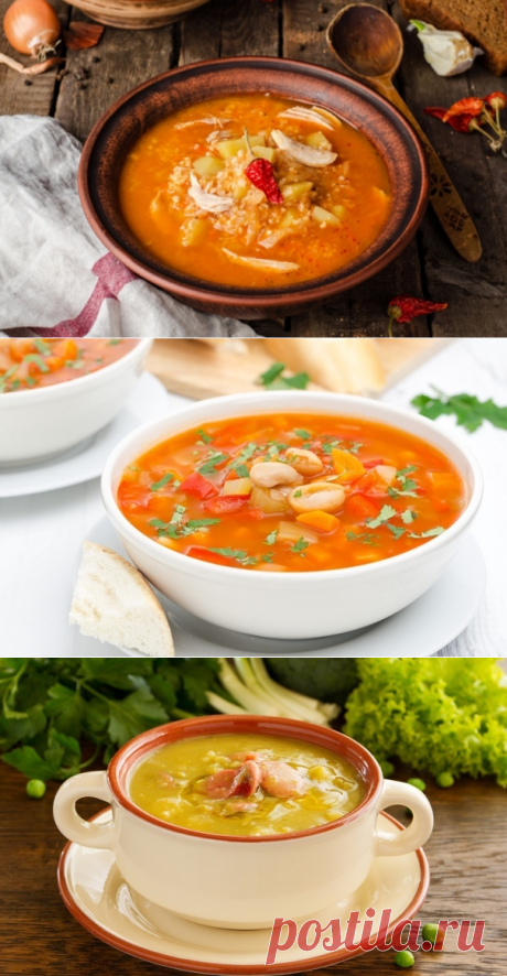 ПРОСТЫЕ И ВКУСНЫЕ ПОСТНЫЕ СУПЫ -