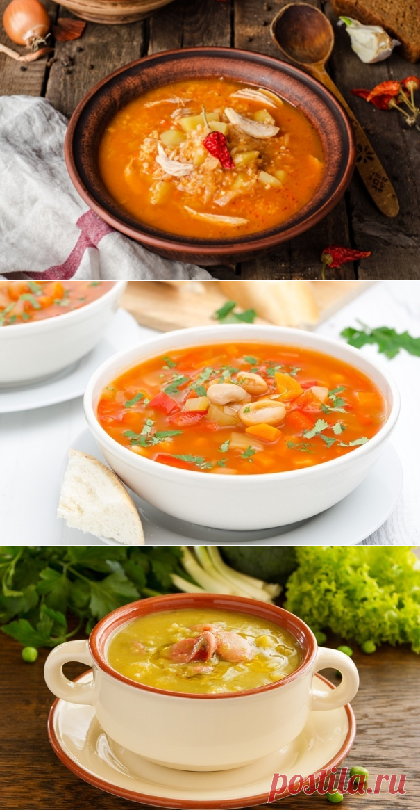 ПРОСТЫЕ И ВКУСНЫЕ ПОСТНЫЕ СУПЫ -