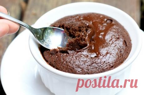 Рецепт кекса в микроволновке за 5 минут | LS