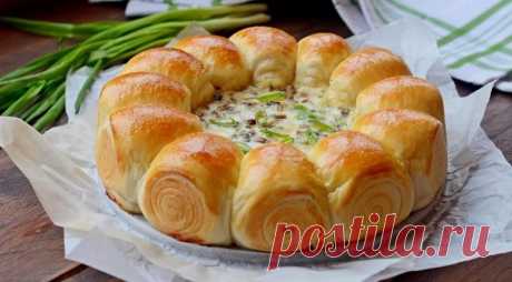 Как приготовить булочки-малышки с сырно-грибной начинкой - рецепт, ингредиенты и фотографии