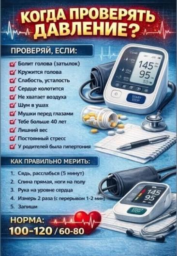 Когда проверять артериальное давление: простые ориентиры