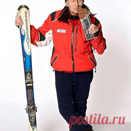 97 лет и горные лыжи!