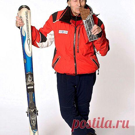 97 лет и горные лыжи!