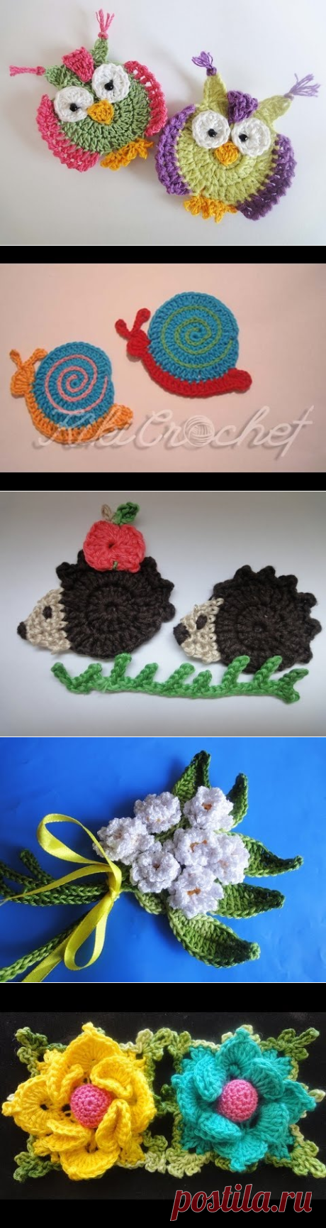 How to #Crochet Cute and Easy Easter Chick Applique #TUTORIAL #212 - YouTube