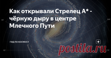 Как открывали Стрелец А* - чёрную дыру в центре Млечного Пути В центре нашей галактики располагается черная дыра. Она в четыре миллиона раз массивнее Солнца, и весь Млечный Путь вращается вокруг неё. Её изучение обещает нам гигантские научные прорывы, вроде понимания природы гравитации. Однако практически всю историю астрономии никто не был уверен в том, что она существует. Черные дыры не излучают свет, а имевшееся оборудование было недостаточно...