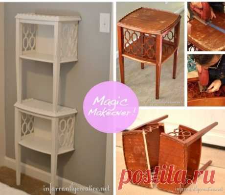 Идеи по переделке старой мебели — Сделай сам, идеи для творчества - DIY Ideas