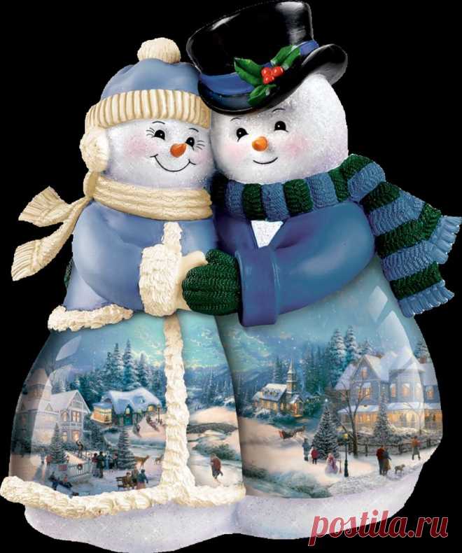 НОВОГОДНИЙ СНЕГОВИК ....