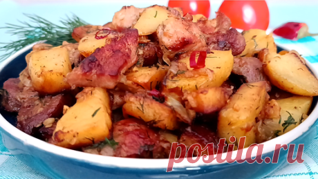 📌 Картошка с мясом, ОДЖАХУРИ - рецепт грузинской кухни | Варим Жарим, рецепты | Дзен