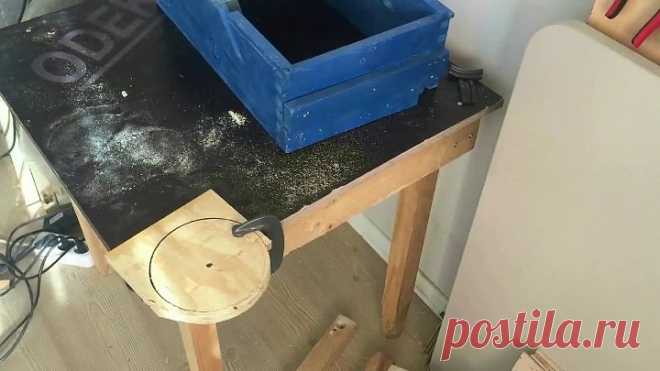 Making a Homemade Bandsaw (drill powered) by Gökmen ALTUNTAŞ