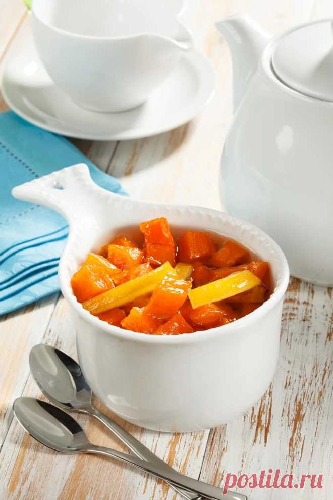 Варенье из тыквы с лимоном