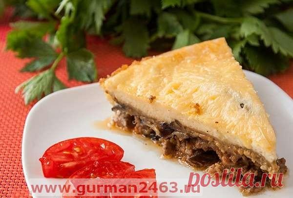 Мусака по гречески - рецепт с фото