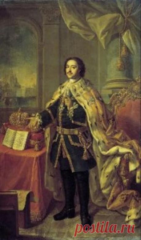 Антропов А.П. Портрет Петра Первого. 1774.