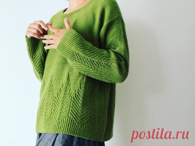 Джемпер оверсайз Poplar.
Размеры: 1 (2, 3, 4, 5). Соответствуют: XS-S (M-L, XL-2X, 2X-3X, 3X-4X). Окончательные измерения бюста: 35½ (41¼, 47¼, 53¼, 59)” / 90 (105, 120, 135, 150) см.  Рекомендуется припуск на свободу облегания 5-15 см.