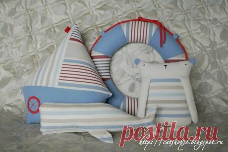 Уютное утро...: В морском стиле