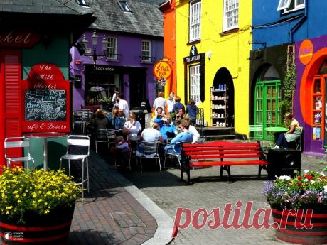Радужный Кинсейл - небольшой городок в Ирландии, в графстве Корк. - Путешествуем вместе