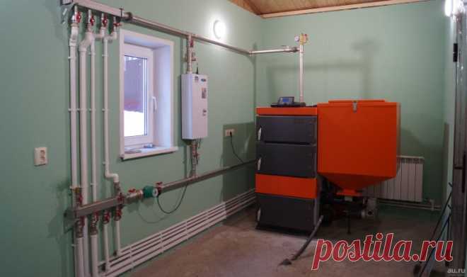 Установка котла отопления в частном доме