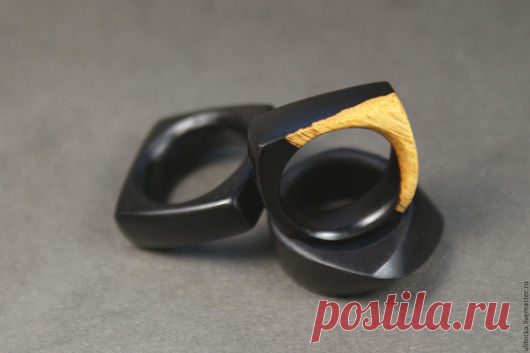 Купить Серия колец из гренадила 