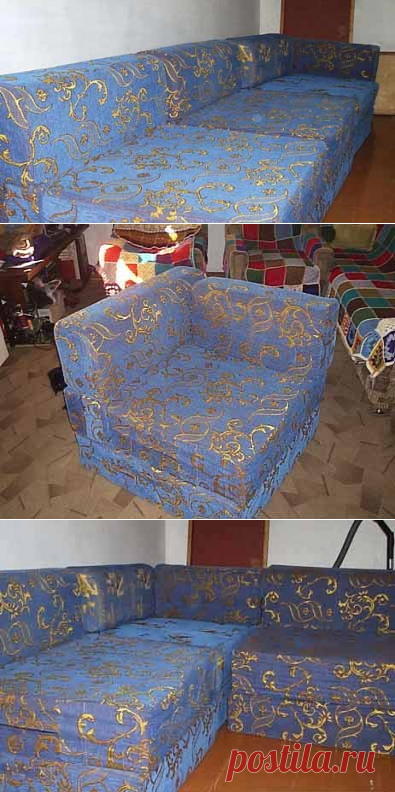 Бескаркасный диван своими руками: инструкция от мастеров