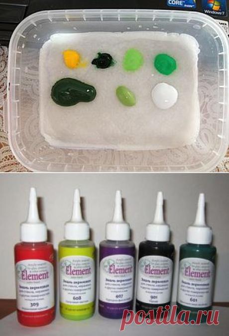 Изготовление палитры для акриловых красок. - Ярмарка Мастеров - ручная работа, handmade