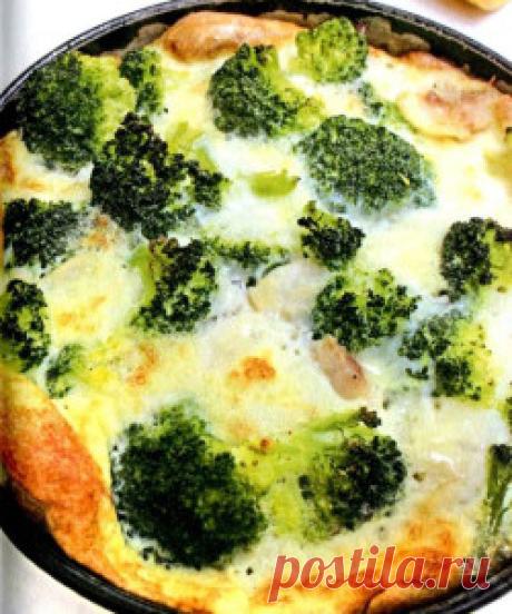 Рыбная запеканка Рыбная запеканка с брокколи  имеет нежный вкус и очень богата витаминами и антиоксидантами.