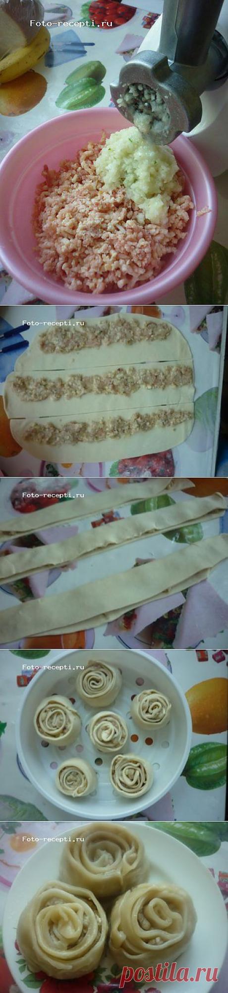 Манты &quot;Розочки&quot; | Фото-рецепты | Форум