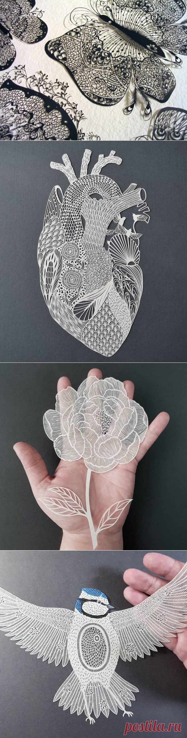 Kиpи или иcкуccтвo вырeзания из бумaги в Японии: вдохновляющие идеи — DIYIdeas