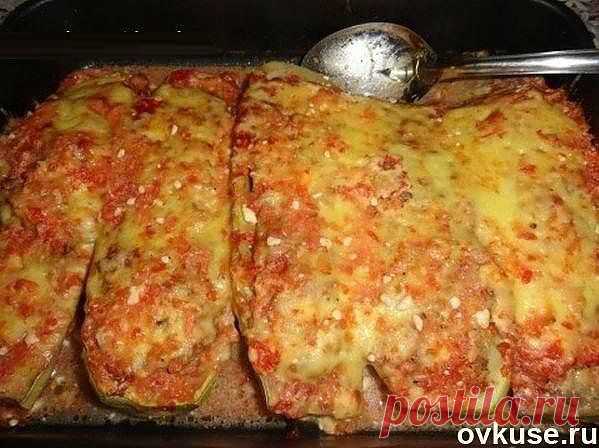 Вкусные "лодочки" из кабачков - Простые рецепты Овкусе.ру