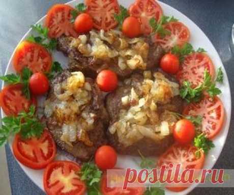 Отбивные из печени - пошаговый кулинарный рецепт с фотоКулинарные рецепты