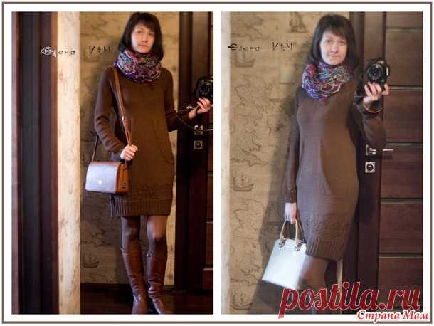 Still Light Tunic By Veera Valimaki, точнее платье с карманами) - Вязание - Страна Мам