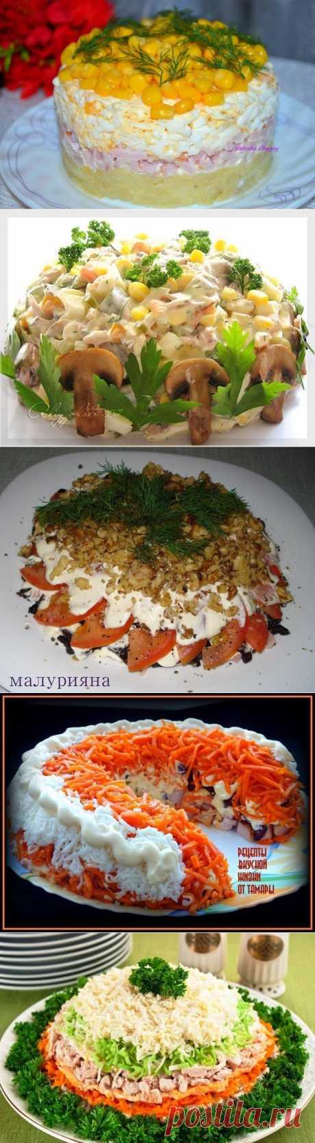 10 Рецептов потрясающих мясных салатов!) | Банк кулинарных рецептов