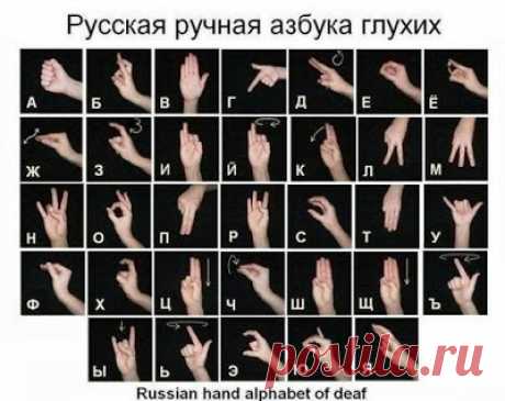 Азбука глухих 

источник