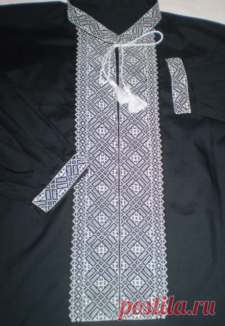 Українська вишивана сорочка &quot;Кошовий&quot;