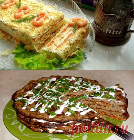 Закусочные торты