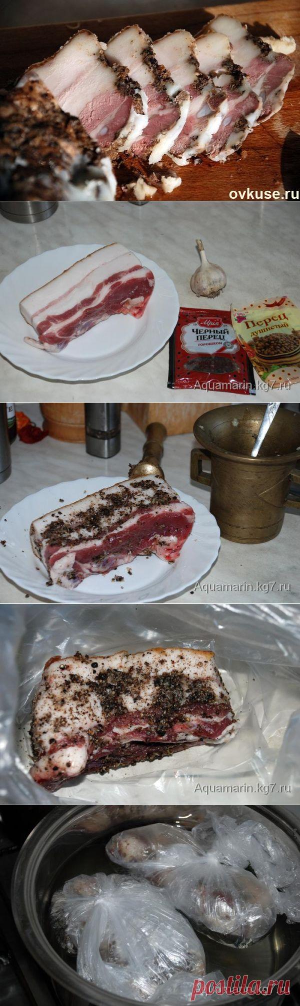 Сало в пакете - Простые рецепты Овкусе.ру